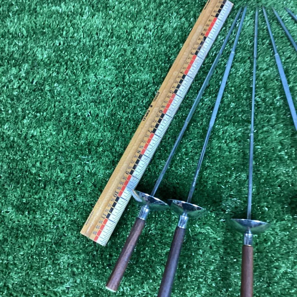 COPY - Vintage Sword Skewers Stainless Steel & Wood